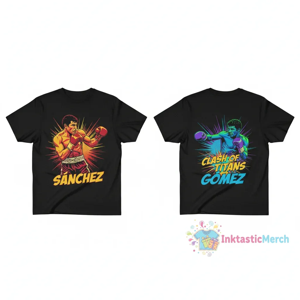 Salvador Sánchez vs Wilfredo Gómez shirt 1 Salvador Sánchez vs Wilfredo Gómez shirt