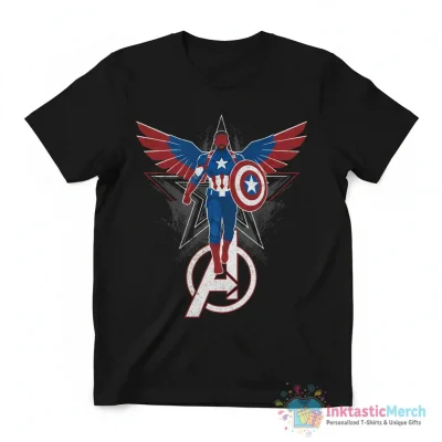 Sam Wilson Captain America Marvel Captain shirt - High Quality Printed T-Shirt