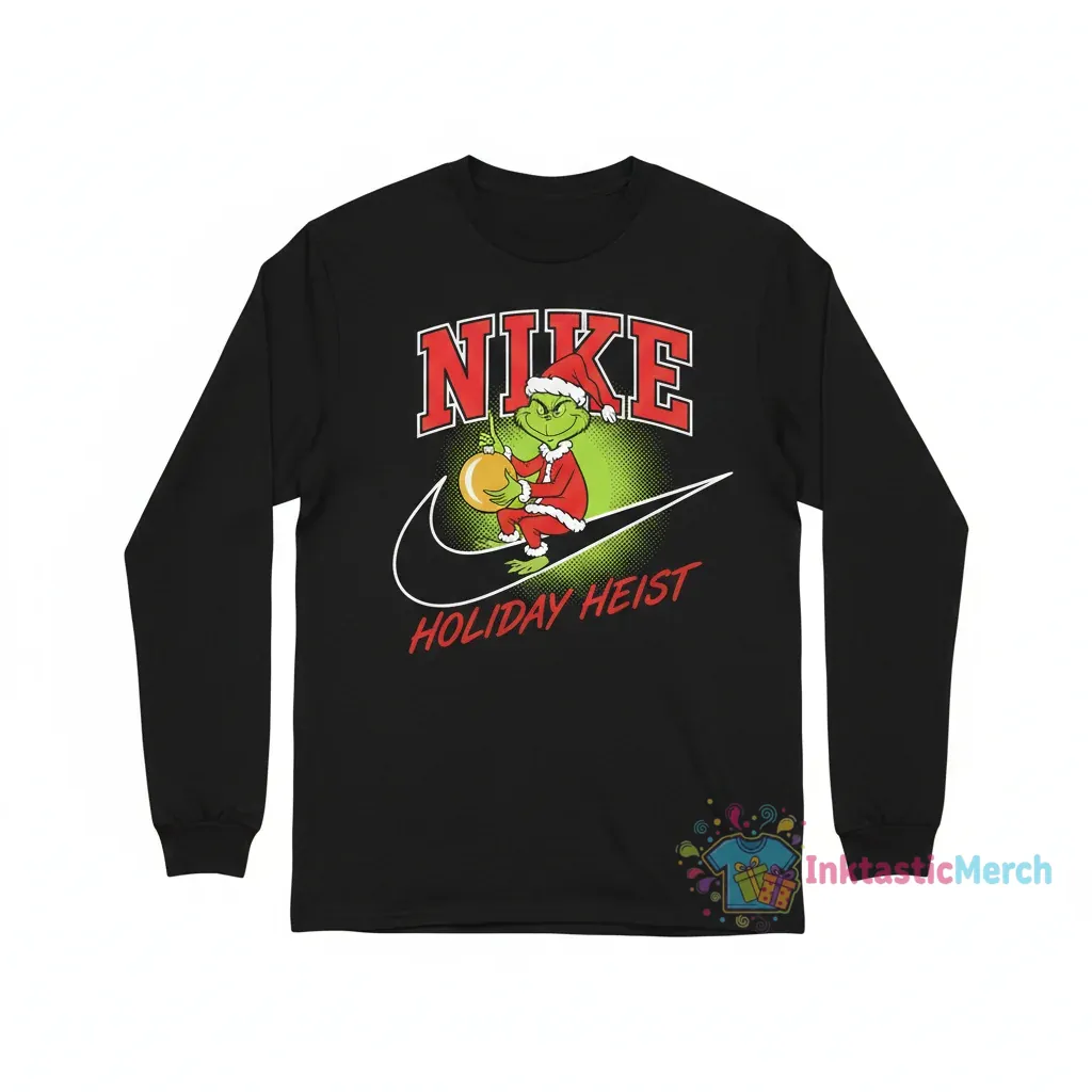 Grinch Nike Christmas Sweater 1 Grinch Nike Christmas Sweater