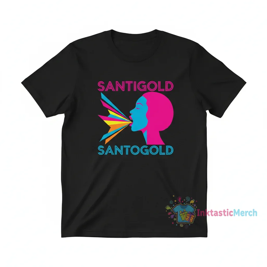 Santigold Santogold Album Cover T-Shirt 1 Santigold Santogold Album Cover T-Shirt