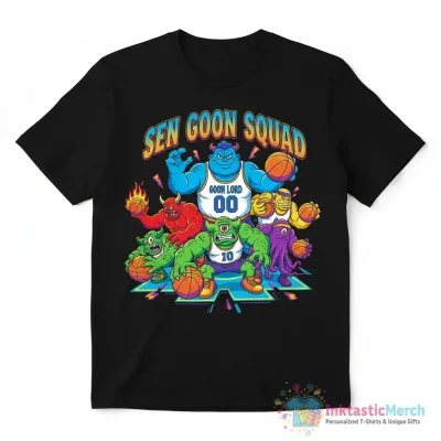 Sen Goon squad spin basketball cartoon shirt - High Quality Printed T-Shirt