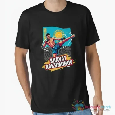 "Shavkat Rakhmonov UFC DESIGN " Essential T-Shirt for Sale by NickNateDiaz - High Quality Printed T-Shirt