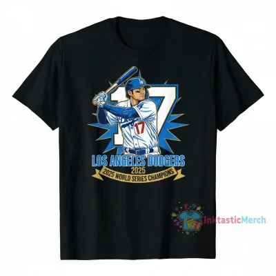 Shohei Ohtani '25 Dodgers World Series Champions - DUAL-SIDED Tee