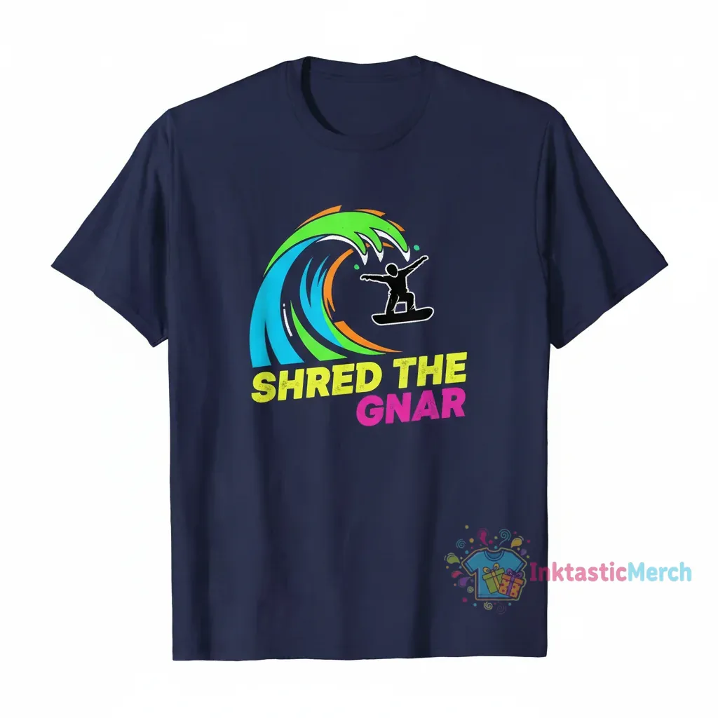 Shred the Gnar" Essential T-Shirt 1 Shred the Gnar" Essential T-Shirt