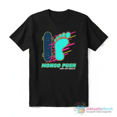 Skateboard Mongo Front Foot Pusher (regular - right footprint) Essential T-Shirt