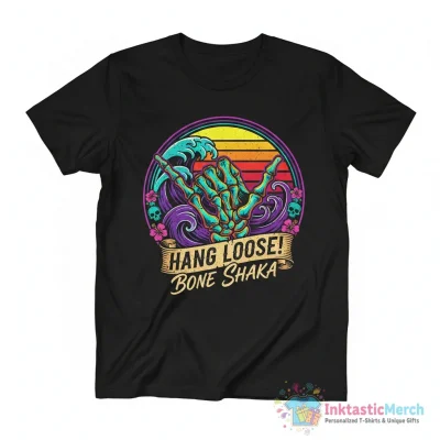 Skeleton Bone Shaka Essential T-Shirt