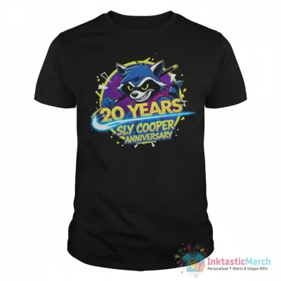 "Sly Cooper 20th Anniversary " Essential T-Shirt for Sale by SpideyX5230 - High Quality Printed T-Shirt