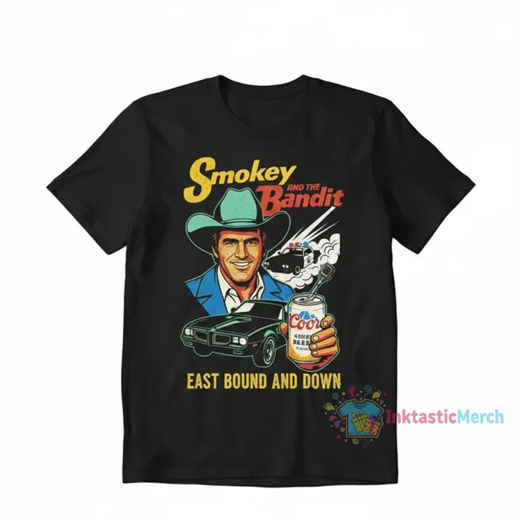 Smokey And The Bandit - Burt Reynolds " Essential T-Shirt 1 Smokey And The Bandit - Burt Reynolds " Essential T-Shirt