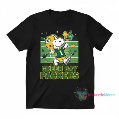 Snoopy & Woodstock Packers Party Tee