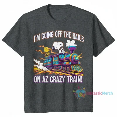 Snoopy Crazy Train Tee