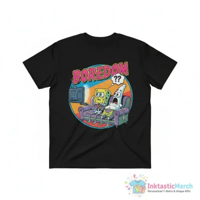 SpongeBob SquarePants And Patrick Bored Skeletons Essential T-Shirt