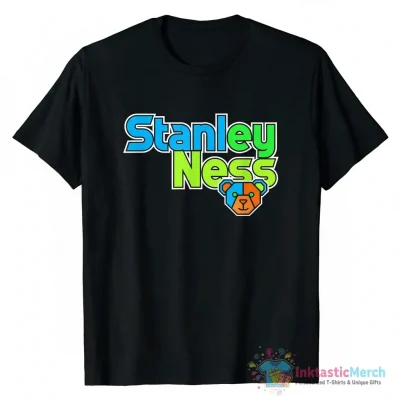 "StanleyNESS Black Classic" Essential T-Shirt for Sale by Stanleyness - High Quality Printed T-Shirt