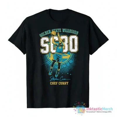 Stephen Curry Golden State Warriors NBA signature shirt - High Quality Printed T-Shirt
