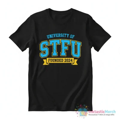 STFU College Letters Essential T-Shirt