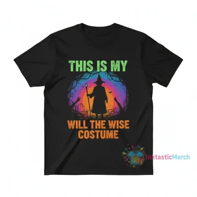 Stranger Things Halloween This Is My Will The Wise Costume Active T-Shirt