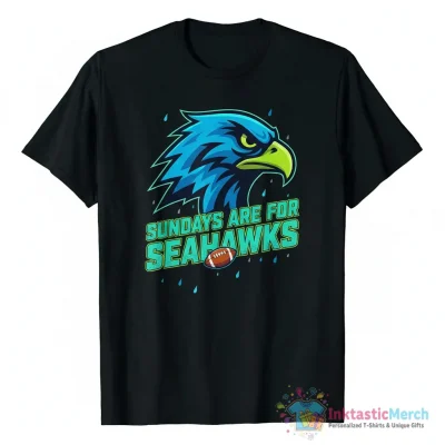 Sundays are for the Seattle Seahawks Football NFL shirt - High Quality Printed T-Shirt