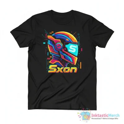 "Sxon" Essential T-Shirt for Sale by syatomi - High Quality Printed T-Shirt