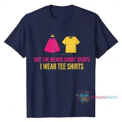 Taylor Swift : The Eras Tour : You Belong with Me ( But she wears short skirts, I wear tee shirts) Essential T-Shirt