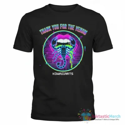 "Thank You for the Venom" Essential T-Shirt for Sale by KowaiiArts - High Quality Printed T-Shirt