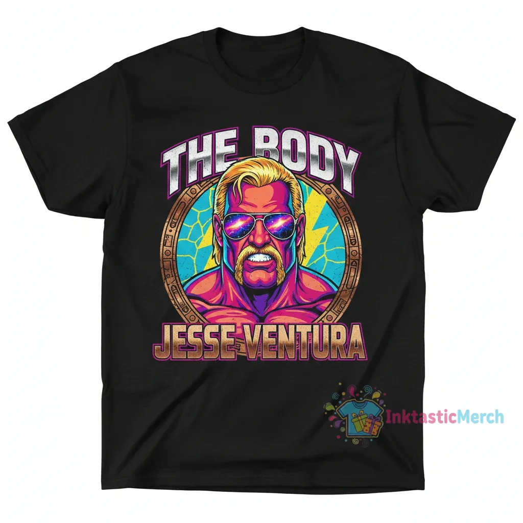 Jesse Ventura Retro Shirt: Own the Legend 1 Jesse Ventura Retro Shirt: Own the Legend
