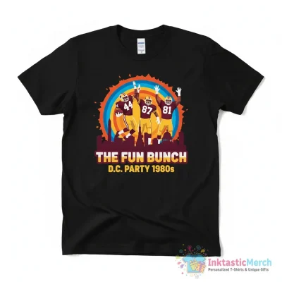 The Fun Bunch Washington Redskins Party Celebration shirt - High Quality Printed T-Shirt