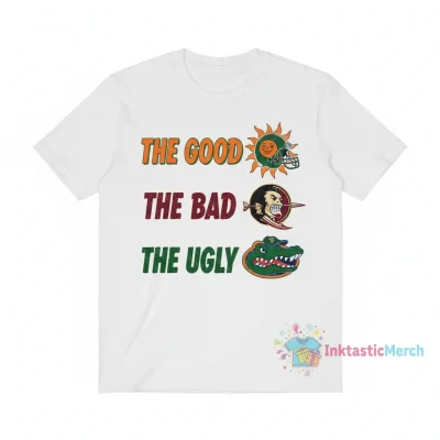 Miami Hurricanes, Florida State Seminoles, Florida Gators Rivalry Shirt