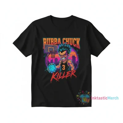The Killer Bubba Chuck Basketball T-Shirt | Premium Fan Apparel