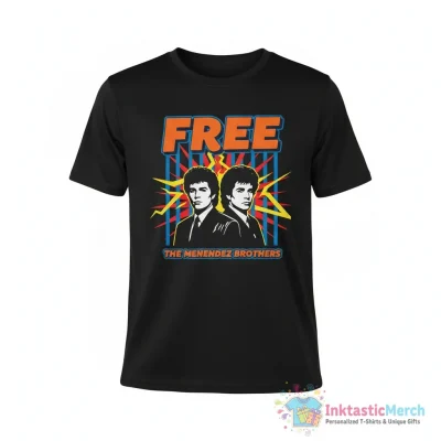 "The Menendez Brothers Free" Active T-Shirt for Sale by Agit - High Quality Printed T-Shirt