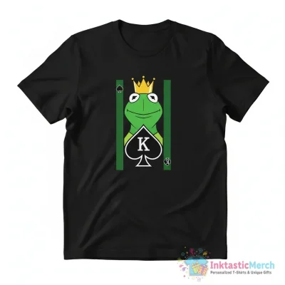 The Muppe.T Kermit The Frog King Spades Essential T-Shirt