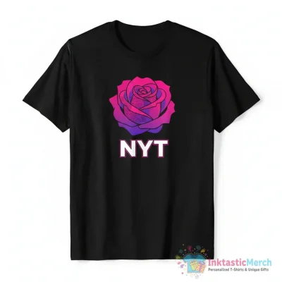 The New York Times Logo Pink  Essential T-Shirt