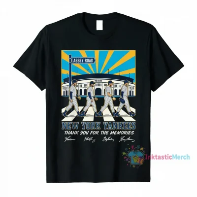 New York Yankees Abbey Road Signature Shirt: A Tribute to Memories
