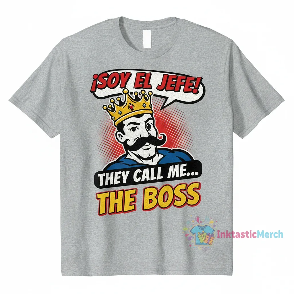 They Call Me El Jefe Shirt Boss Joke Essential T-Shirt 1 They Call Me El Jefe Shirt Boss Joke Essential T-Shirt