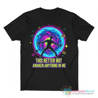 "This better not awaken anything in me" Essential T-Shirt for Sale by SpaceDat120 - High Quality Printed T-Shirt