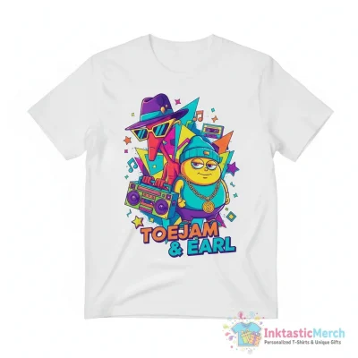 "toejam and earl " Essential T-Shirt for Sale by madisonhanfland - High Quality Printed T-Shirt