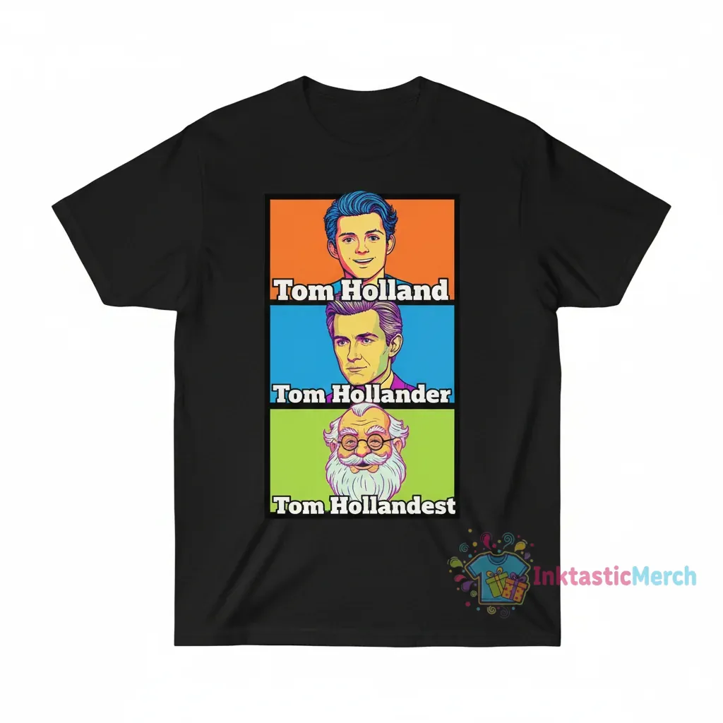 Tom Holland Tom Hollander Tom Hollandest Funny T-Shirt | Unique Fan Gift 1 Tom Holland Tom Hollander Tom Hollandest Funny T-Shirt | Unique Fan Gift