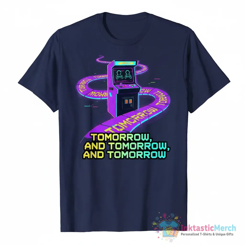 Tomorrow, And Tomorrow, And Tomorrow by Gabrielle Zevin Book Title T-Shirt for Sale 1 "Tomorrow, And Tomorrow, And Tomorrow by Gabrielle Zevin Book Title" Essential T-Shirt for Sale by ConnieOCO - High Quality Printed T-Shirt