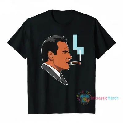 Tony Soprano Smoking Cigar T-Shirt