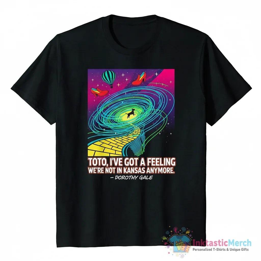 Toto, I've got a feeling we're not in Kansas anymore. - Dorothy Gale Essential T-Shirt 1 Toto, I've got a feeling we're not in Kansas anymore. - Dorothy Gale Essential T-Shirt