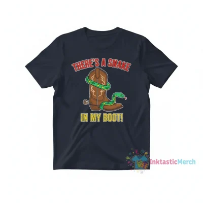 Toy Story Woody "There's A Snake In My Boot" T-Shirt