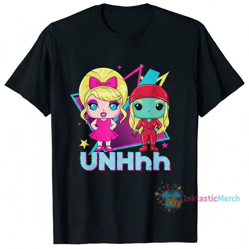 Trixie and Katya Funko Pop UNHhhh Essential T-Shirt 1 Trixie and Katya Funko Pop UNHhhh Essential T-Shirt