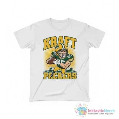 Tucker Kraft Gren Bay Packers cartoon shirt - High Quality Printed T-Shirt