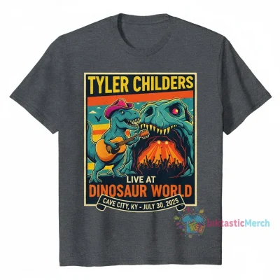 Tyler Childers Live At Dinosaur World Cave City T-Shirt