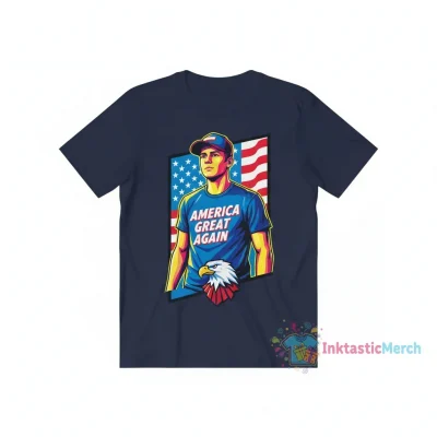 Tyler Robinson wearing Trump Make America Great Again shirt