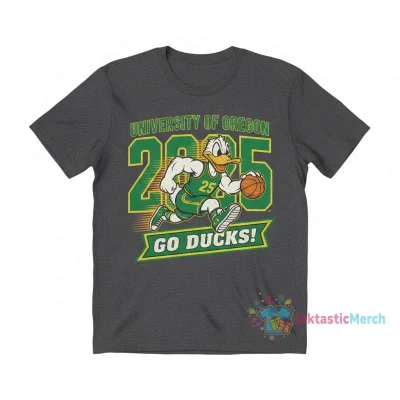 University of Oregon Ducks Basketball 2025 Mascot Ornament