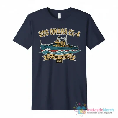 USS Omaha CL-4 US Scout Cruiser #1498 Essential T-Shirt