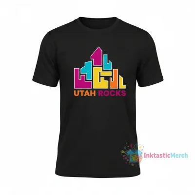 Utah Rocks" Active T-Shirt