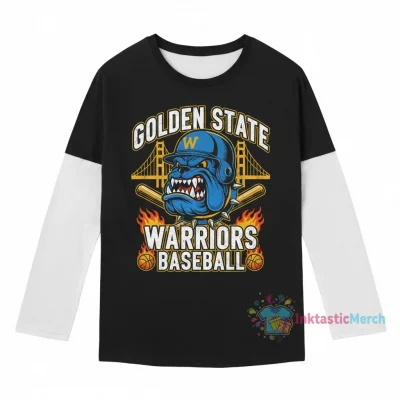 Warren Lotas Golden State Warriors Baseball Shirt