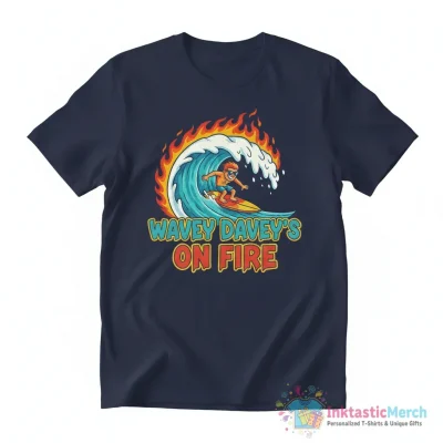 wavey davey's on fire Essential T-Shirt