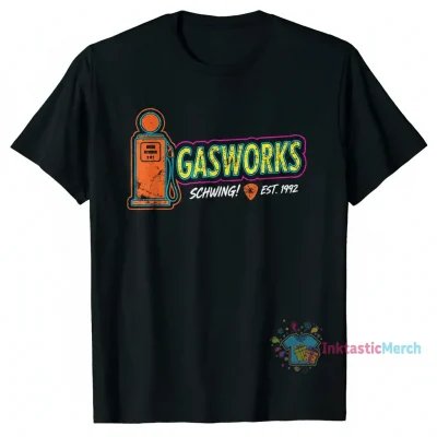 Wayne's World - Gasworks Sign" Essential T-Shirt