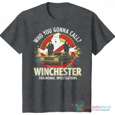"Who You Gonna Call Winchester" Essential T-Shirt for Sale by TheRV20 - High Quality Printed T-Shirt